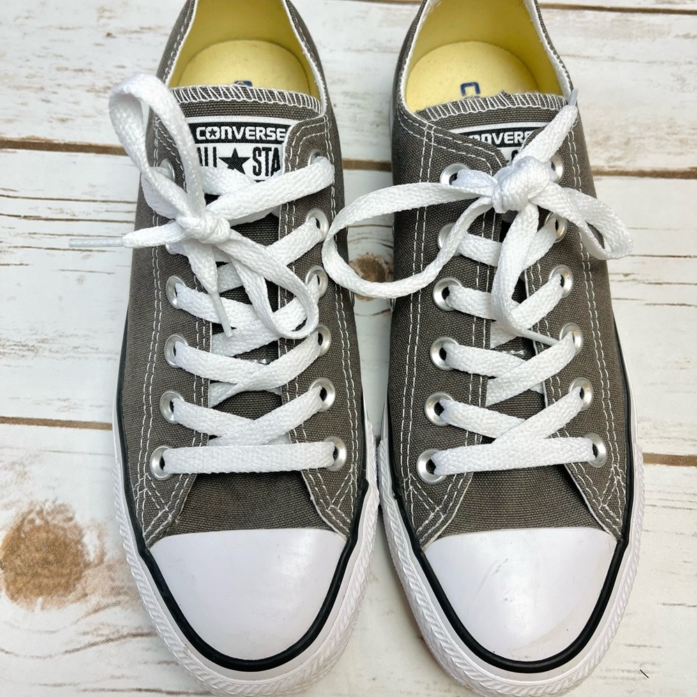 Converse All Star Charcoal Grey Sneakers Shoes Size 7 M